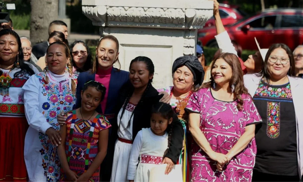Las estatuas de cinco mujeres indígenas estarán expuestas en el 'Paseo de las heroínas' ubicado sobre la avenida Paseo de la Reforma en CDMX.
