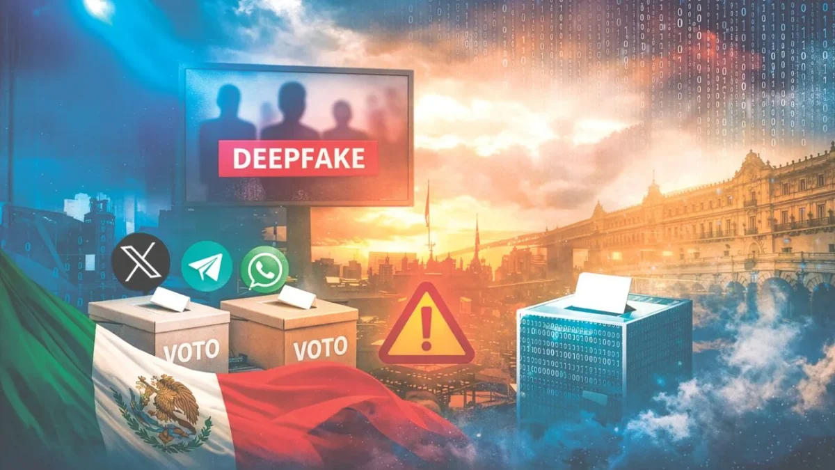 El uso de la IA podría influir en el electorado a través de deepfakes que afecten a candidatos, autoridades o instituciones públicas.