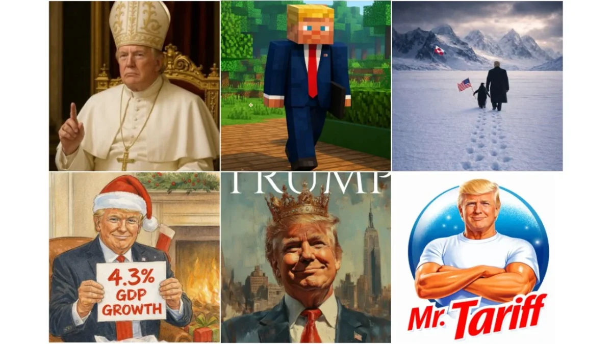 Donald Trump transformó a la inteligencia artificial (IA) en un instrumento cotidiano de comunicación política.