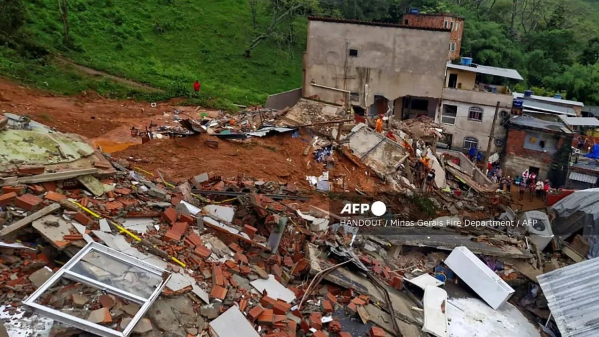 En la región de Juiz de Fora se registraron hasta ahora 16 muertos y 7 en el de Ubá, del estado de Minas Gerais, según el último balance.