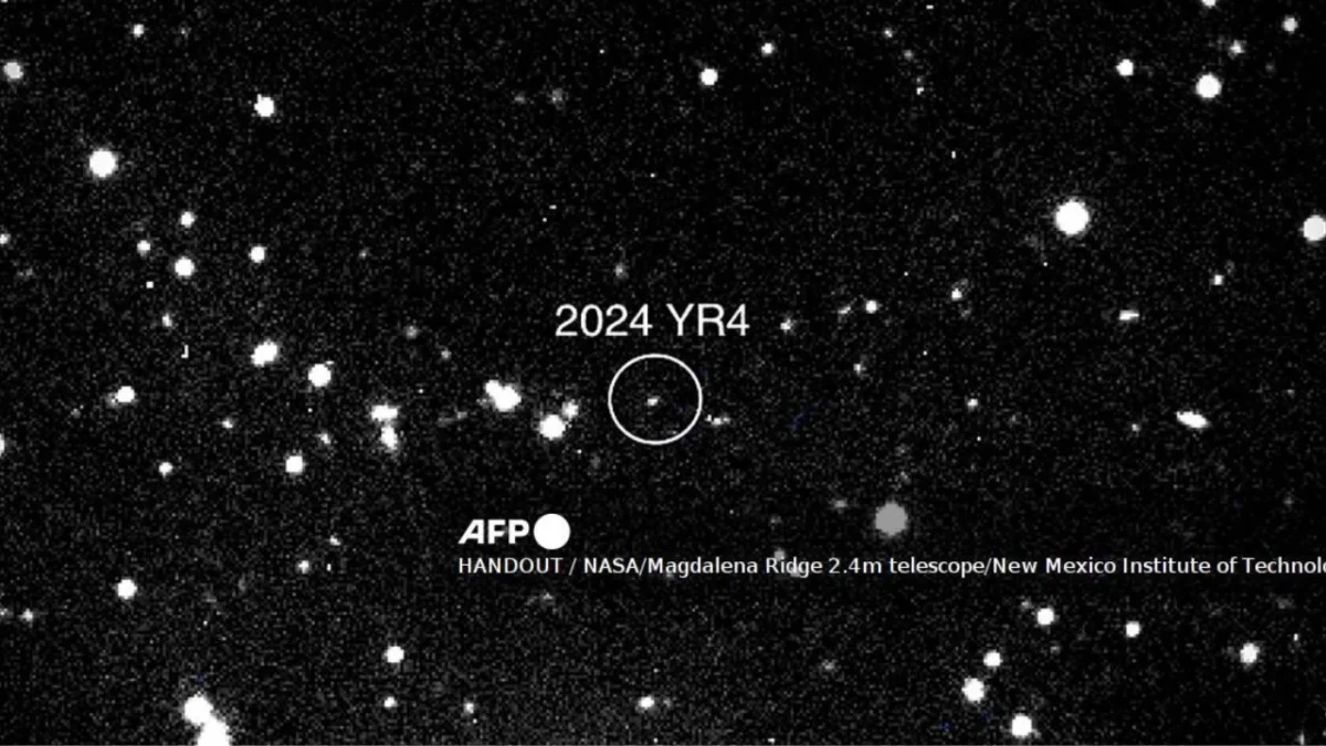 El asteroide 2024 YR4, que se temió podía impactar la Tierra, amenaza ahora a la Luna
