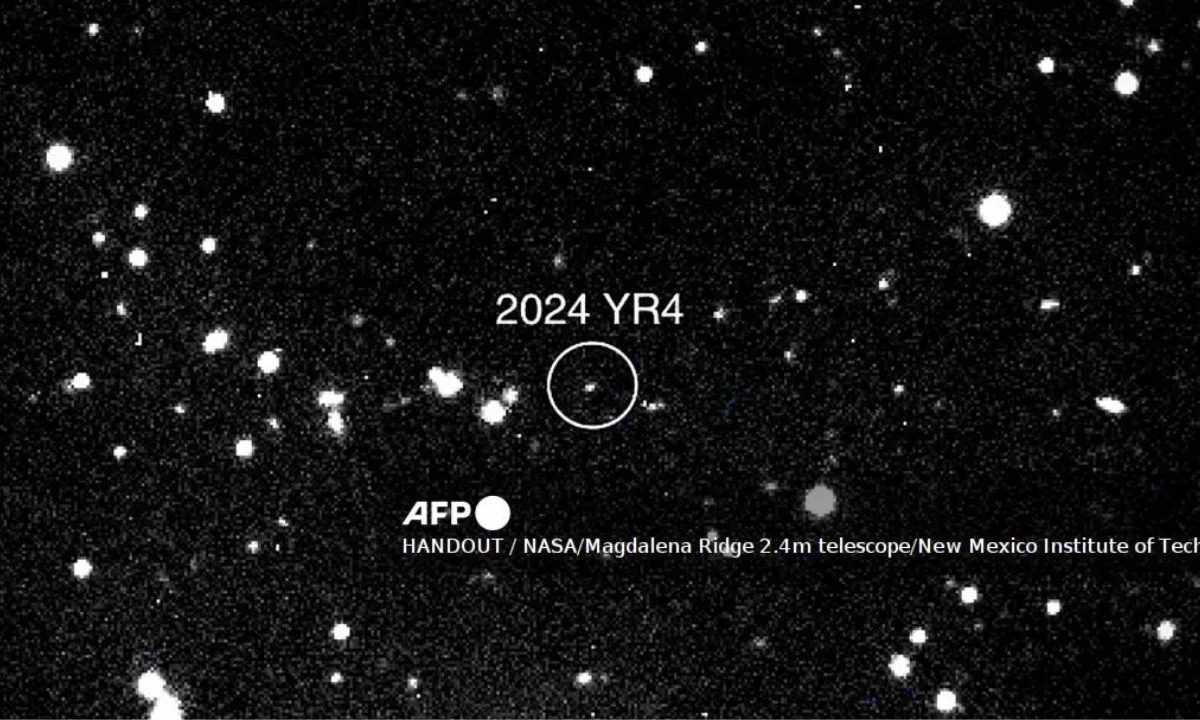 El asteroide 2024 YR4, que se temió podía impactar la Tierra, amenaza ahora a la Luna