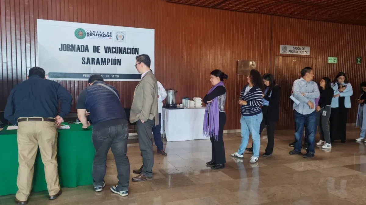 La Cámara de Diputados realiza jornada de vacunación contra el sarampión