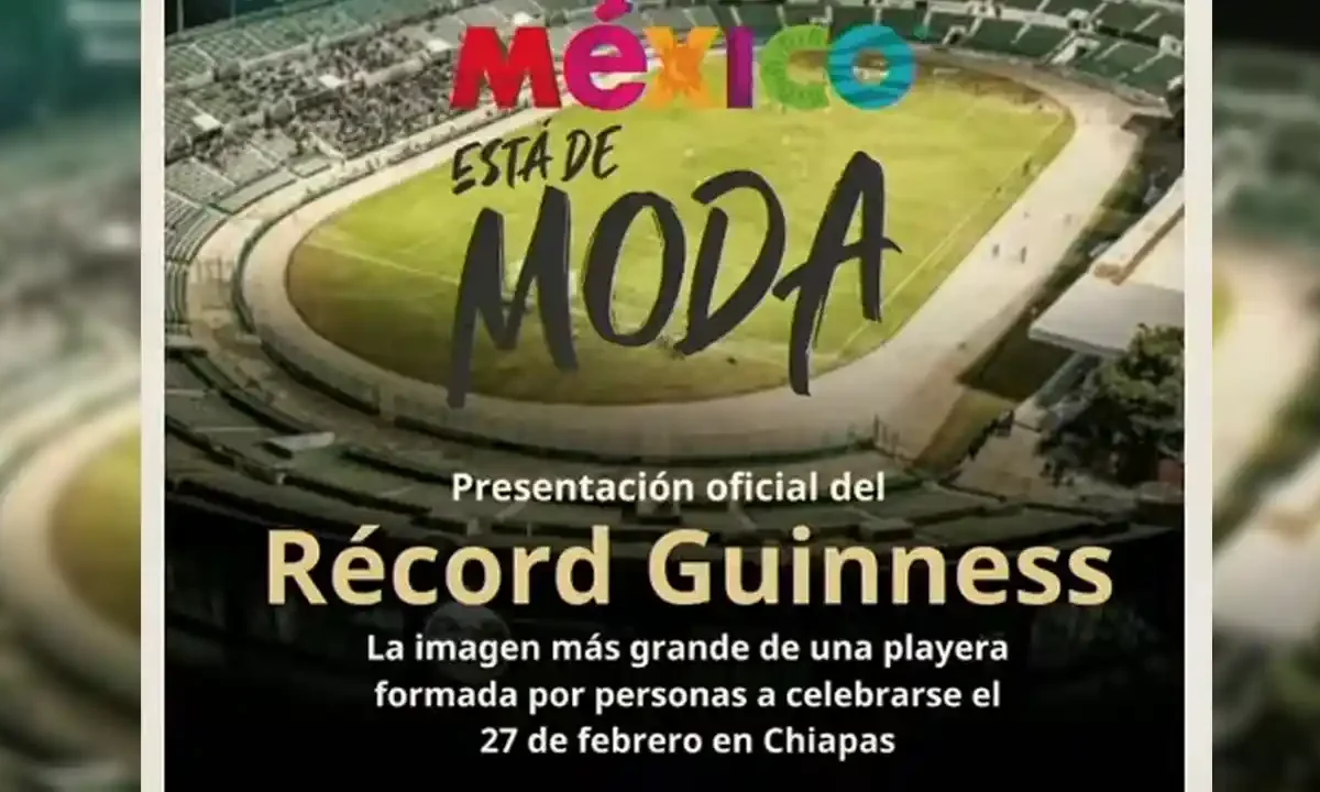 Récord Guinness playera más grande