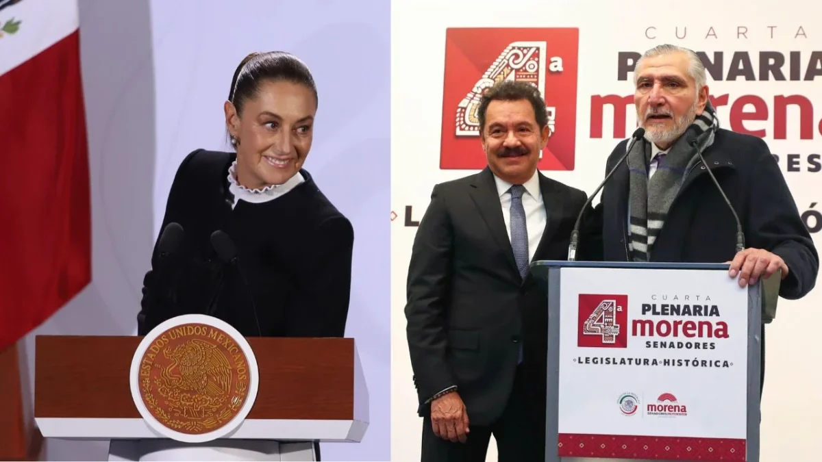 A través de Segob, informó Adán Augusto a Sheinbaum decisión de dejar la coordinación de Morena en el Senado