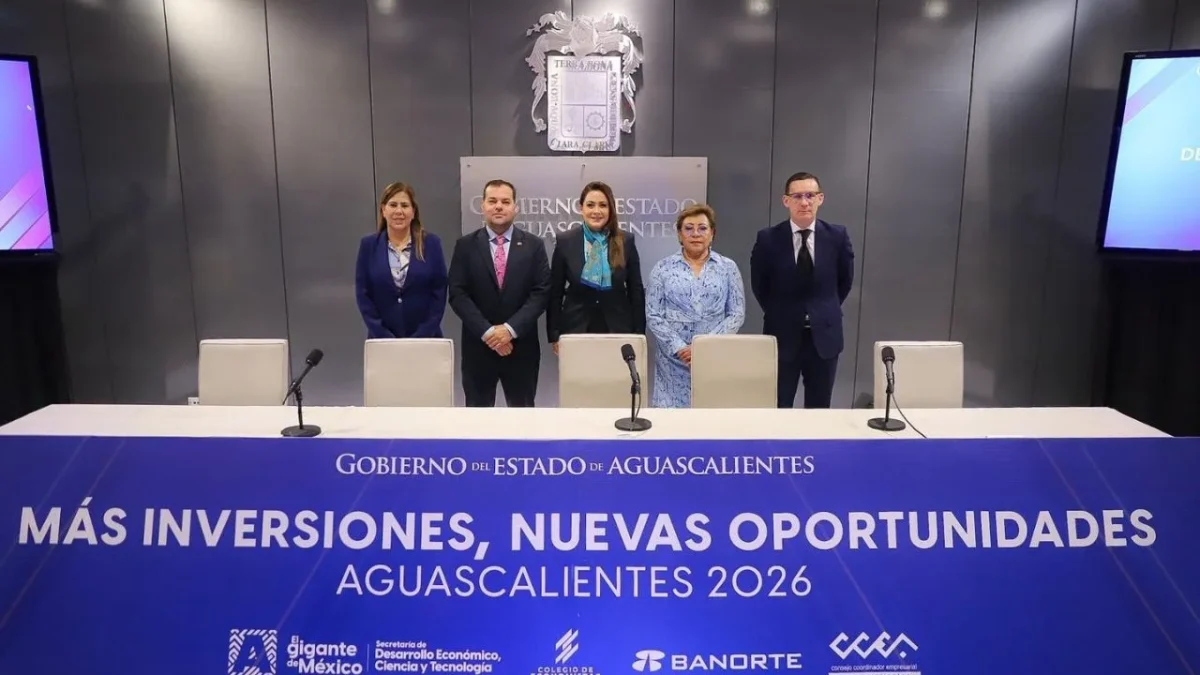Aguascalientes, puerto seguro para la inversión y el crecimiento en 2026: Tere Jiménez