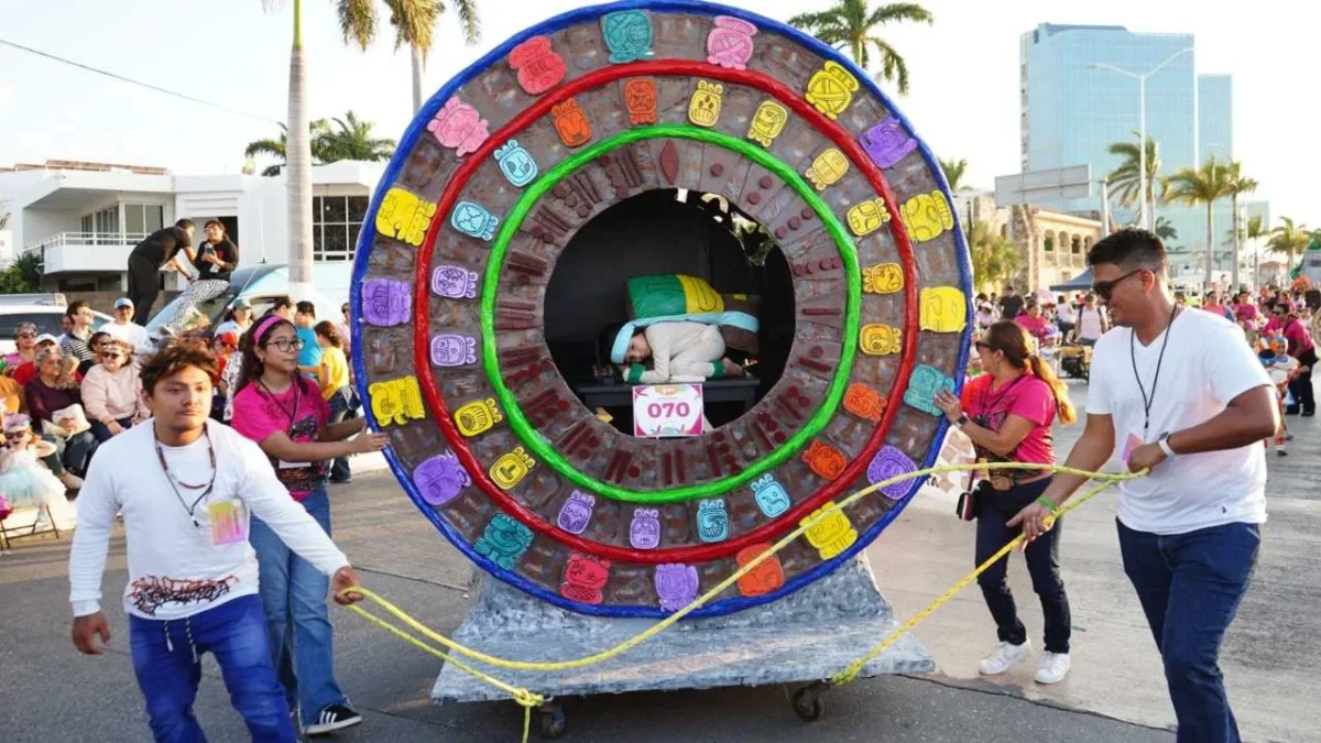En un ambiente de alegría, color y creatividad, se llevó a cabo el Corso Infantil, en su edición número 65, en Campeche.