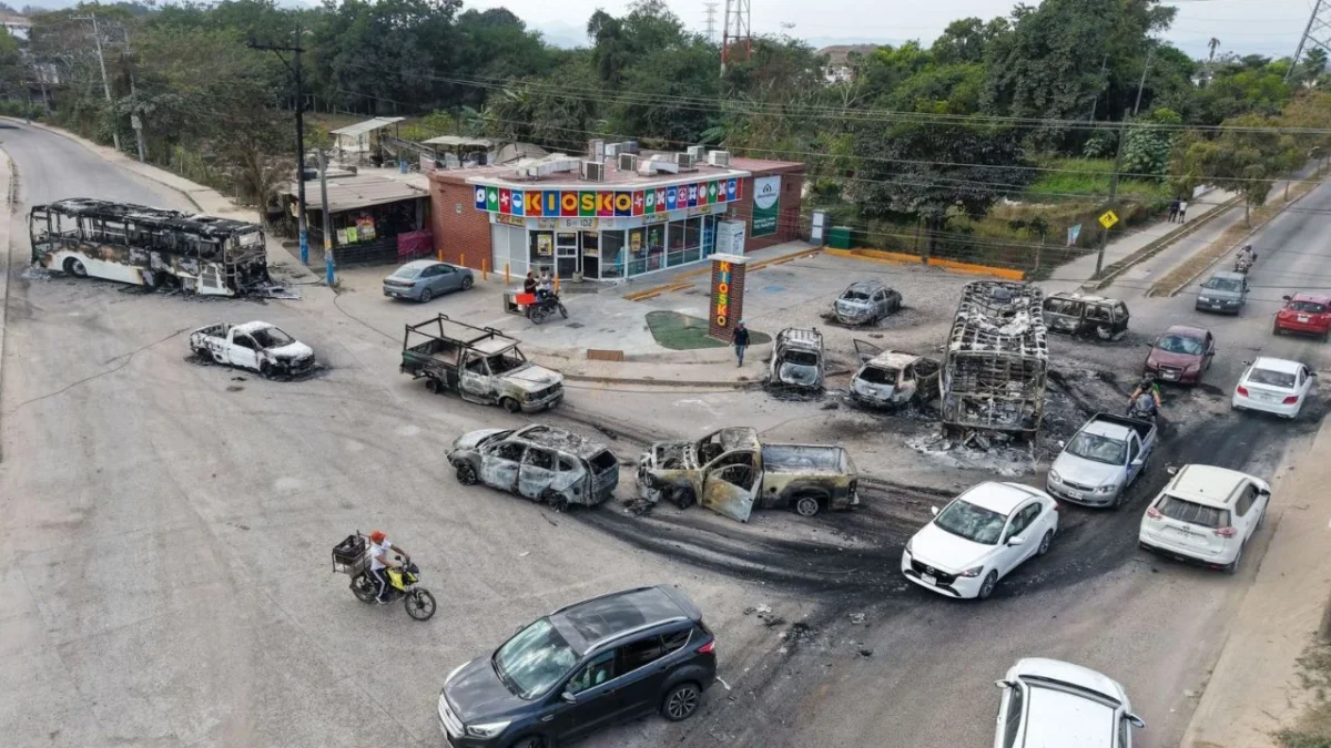 La Concanaco registró que fueron 24 entidades del país donde hubo disturbios y afectaciones a negocios tras la muerte de 'El Mencho'.