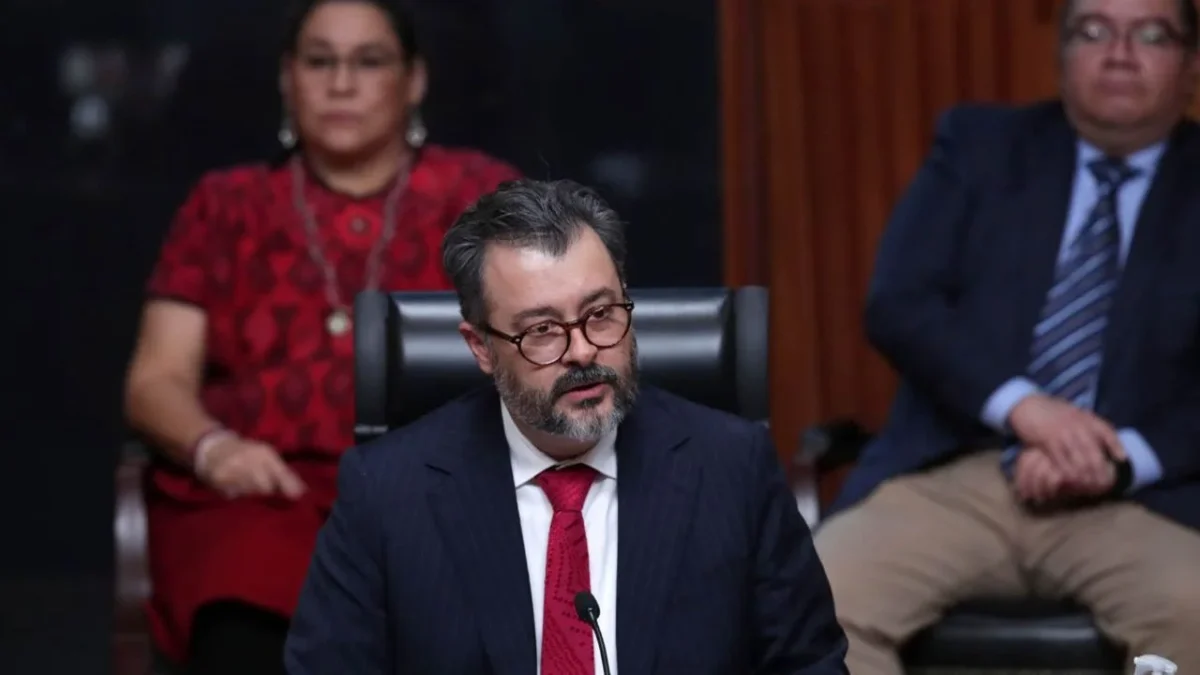 El magistrado presidente del TEPJF, Gilberto Bátiz García, durante el Taller “El poder de la palabra. Cuatro voces de la justicia y la igualdad”,destacó la importancia de un discurso que fortalezca la democracia sin deshumanizar al adversario