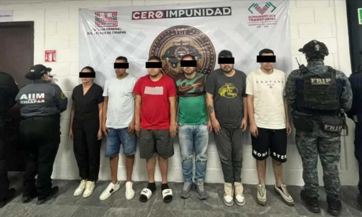 Cae una banda de delincuentes en Quintana Roo; habían robado un domicilio de Tuxtla Gutiérrez, Chiapas.