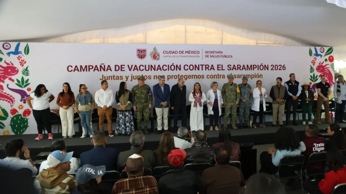 CDMX suma 166 contagios de sarampión, 122 en 2026