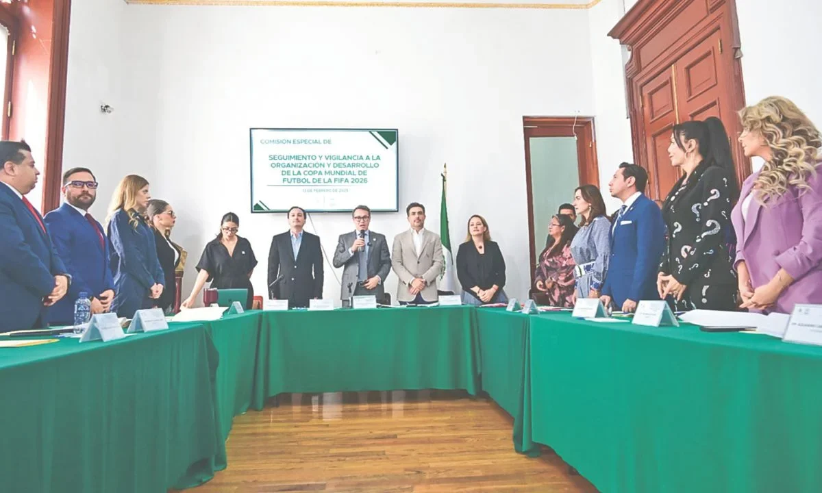Fecha. El 13 de febrero del 2025 se instaló Comisión especial de la Copa Mundial, que daría seguimiento a los proyectos, obras y resultados.