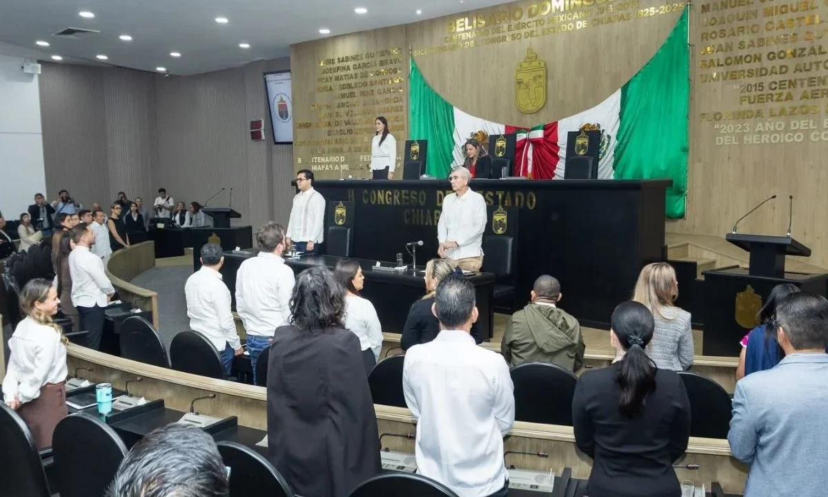 La aprobación del Congreso de Chiapas busca recuperar la paz social y fortalecer a instituciones civiles frente a la delincuencia organizada.