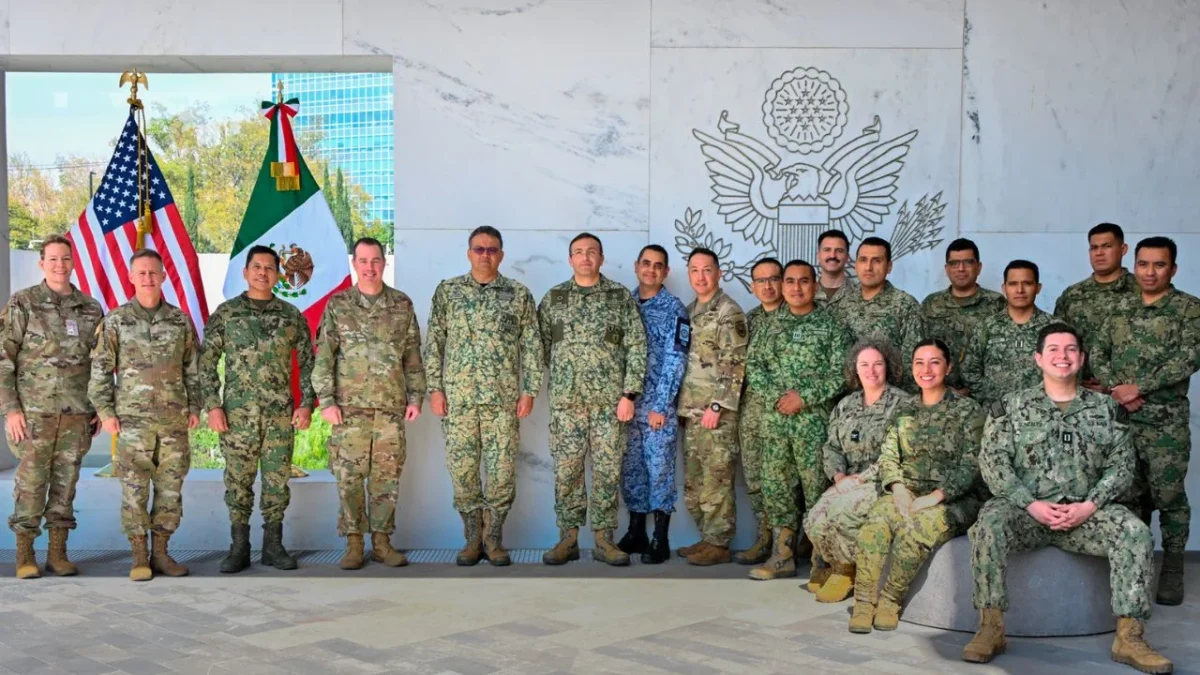 Defensa y Semar se reunieron con el Comando Norte en embajada de Estados Unidos