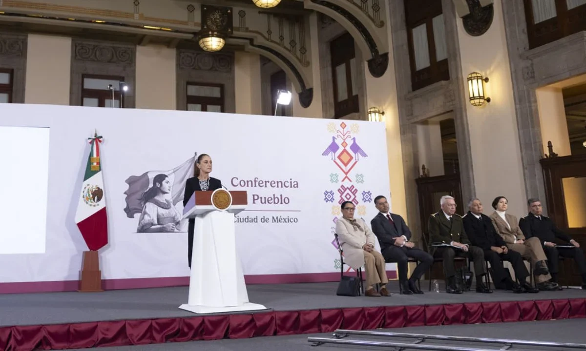 La presidenta Claudia Sheinbaum, destacó que no es necesario hacer cambios a Ley General de Armas de Fuego y Control de Explosivos.