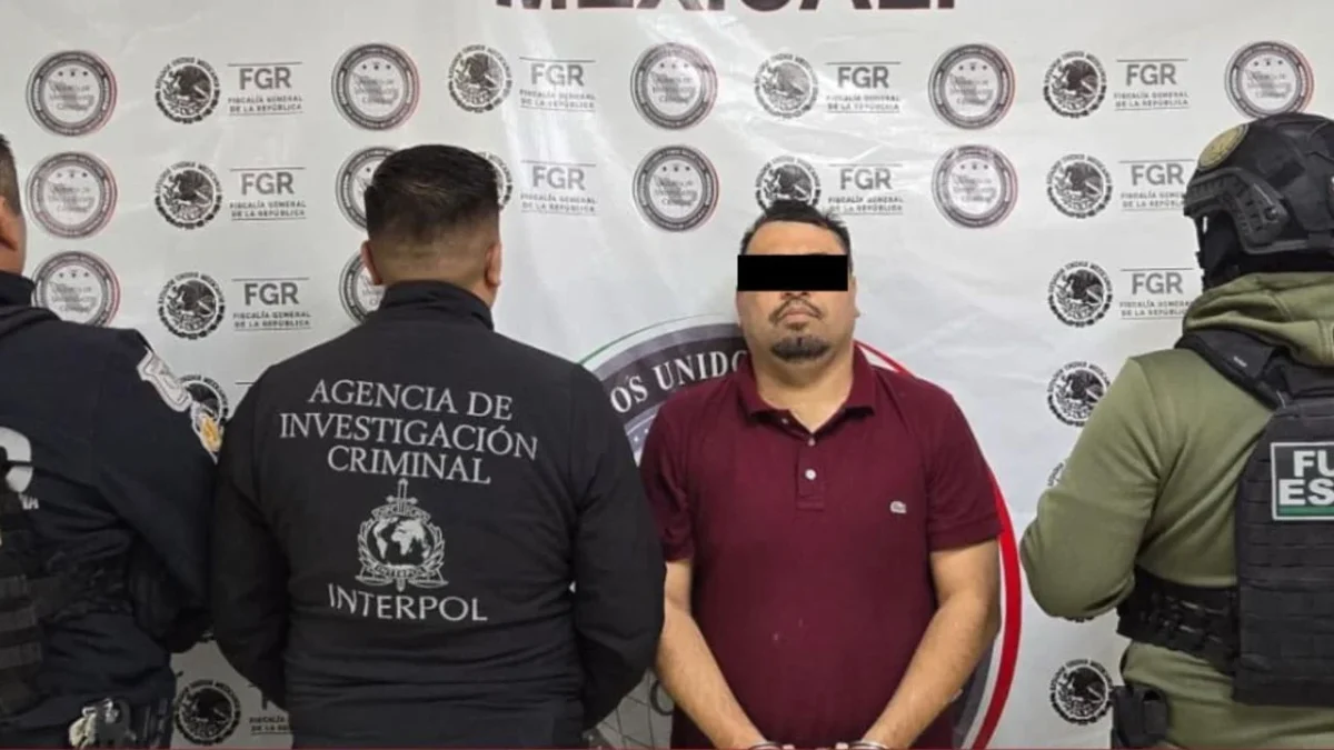 El detenido, presuntamente ligado a delincuencia organizada y lavado de dinero, era buscado por autoridades de Estados Unidos y fue capturado en Mexicali,Baja California