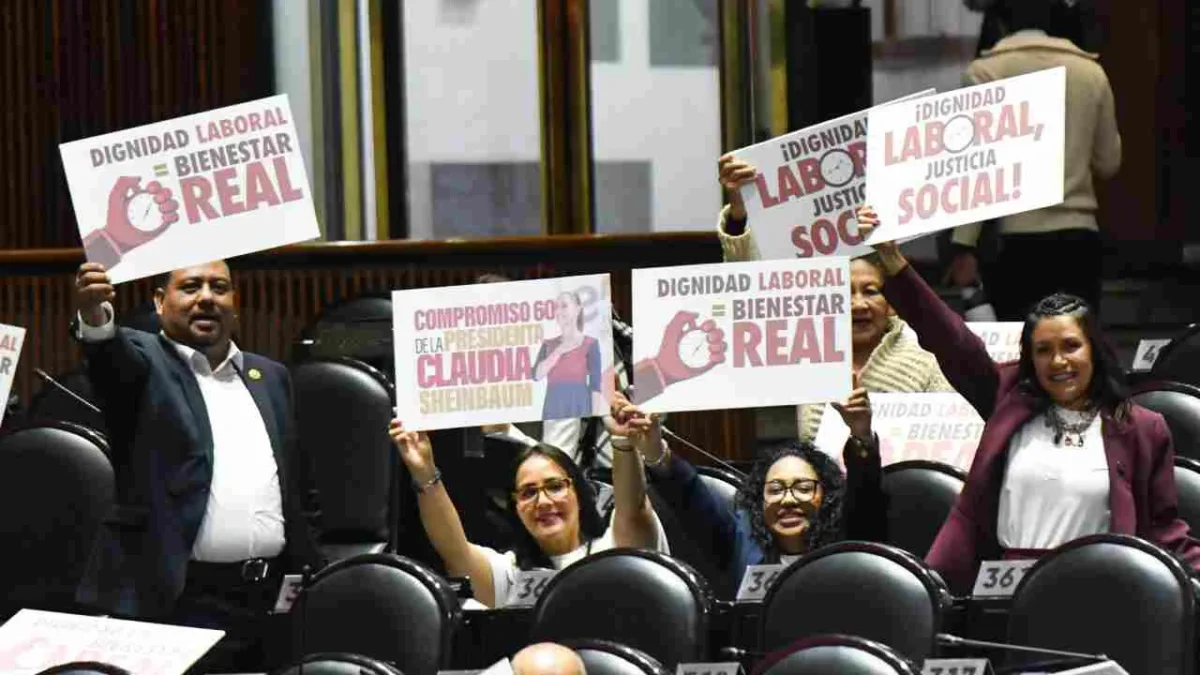 La Cámara de Diputados avaló la reforma laboral que reduce la jornada de 48 a 40 horas hacia 2030, con un día de descanso obligatorio.