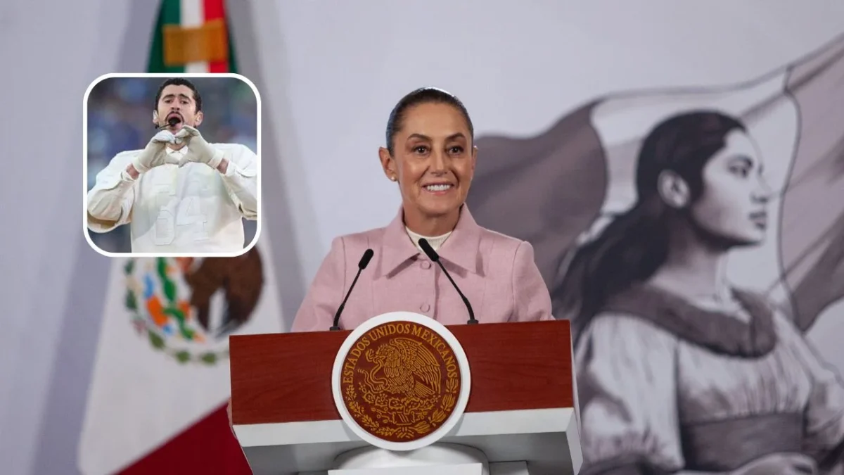 'El mejor antídoto contra el odio es el amor': Sheinbaum sobre mensaje de Bad Bunny en el Super Bowl