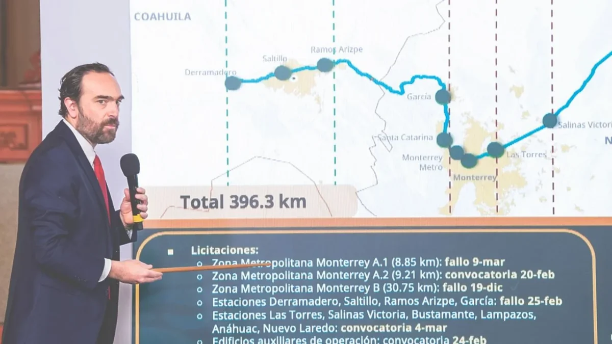 Andrés Lajous, director general de la Agencia de Trenes y Transporte Público Integrado, detalló el avance de los proyectos férreos a lo largo del país así como del Tren CDMX-AIFA.