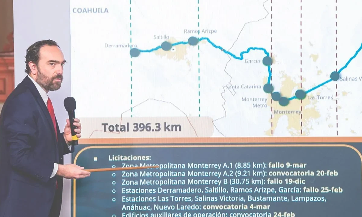 Andrés Lajous, director general de la Agencia de Trenes y Transporte Público Integrado, detalló el avance de los proyectos férreos a lo largo del país así como del Tren CDMX-AIFA.