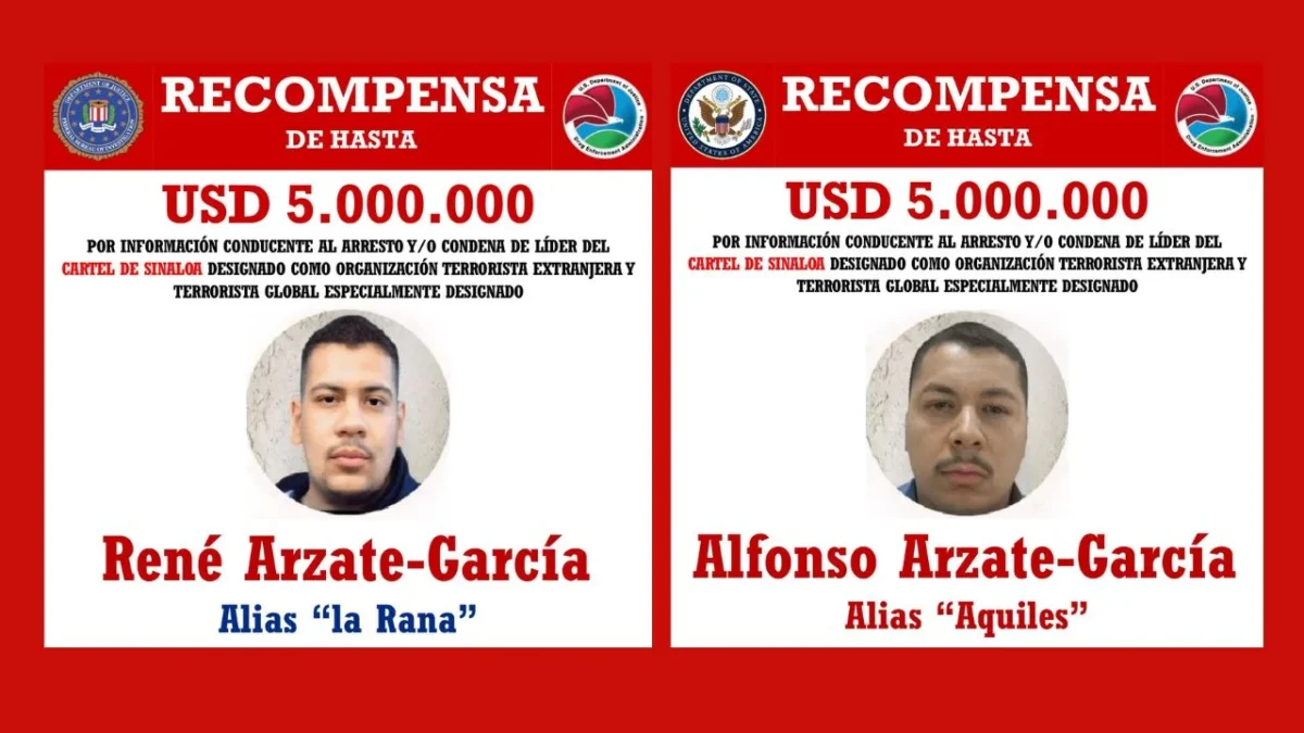 Los hermanos Arzate García mantienen acusaciones de controlar el narcotráfico en la zona fronteriza de Tijuana, desde hace 15 años. 