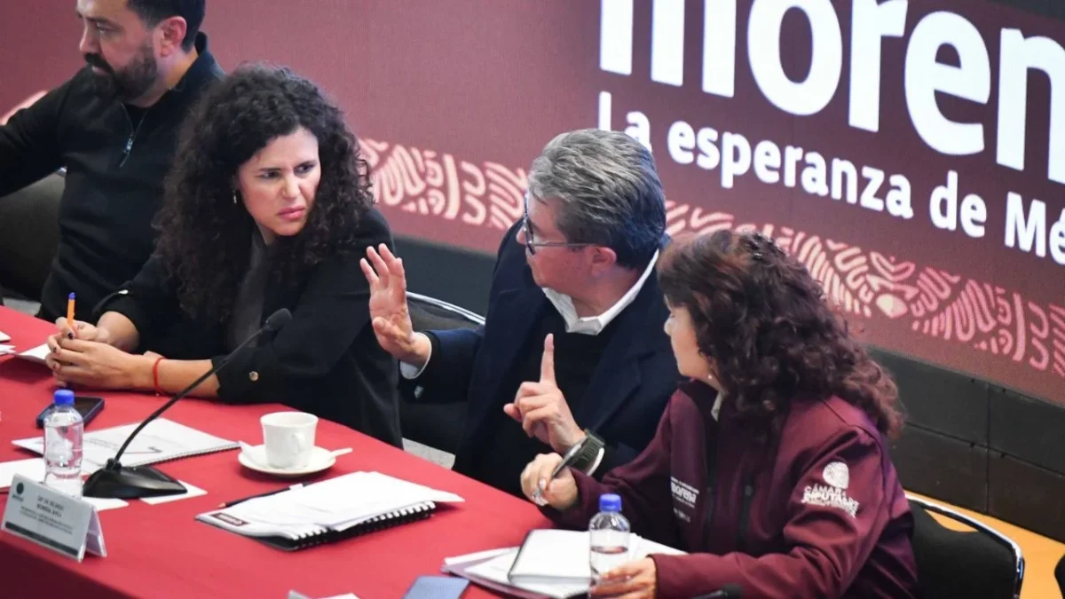 La presidenta nacional de Morena, Luisa María Alcalde, calificó como falso que el partido pretenda dejar el actual sistema de plurinominales.