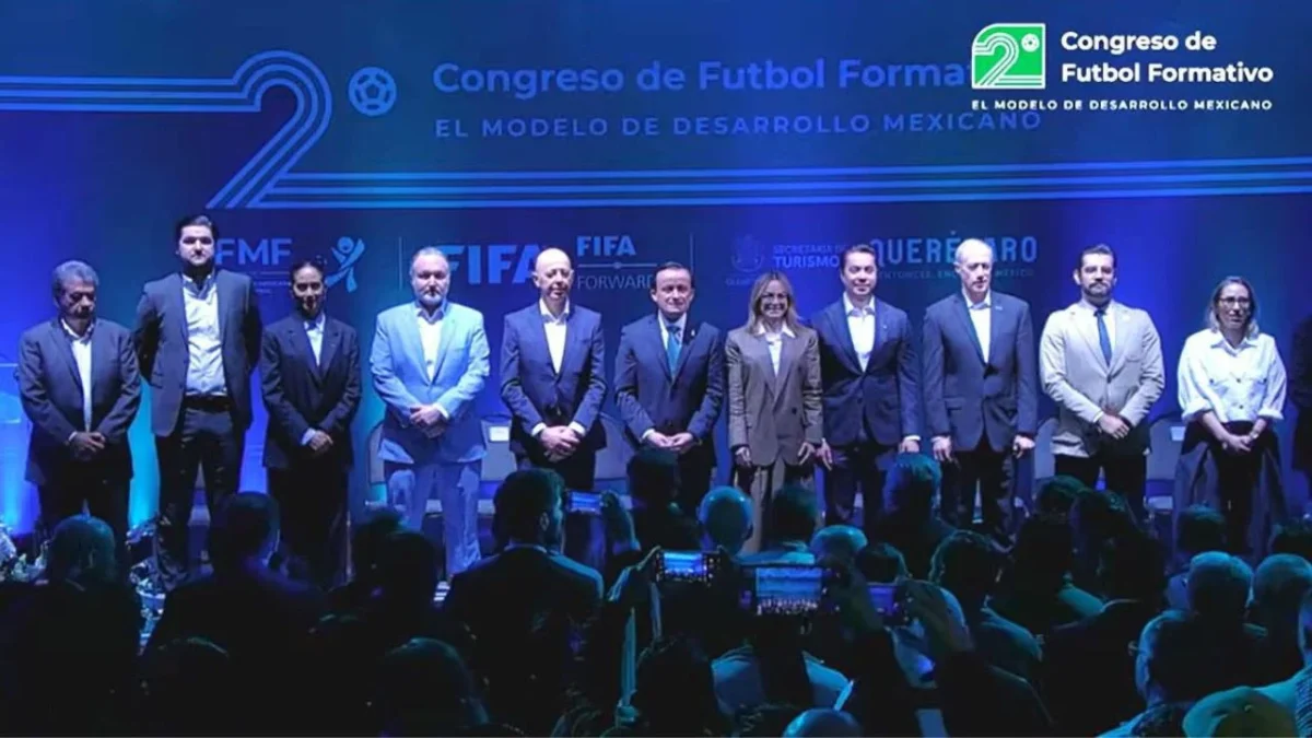 La FMF inauguró el segundo Congreso de Futbol Formativo en el Centro de Congresos de la Ciudad de Querétaro, con más de 700 asistentes.