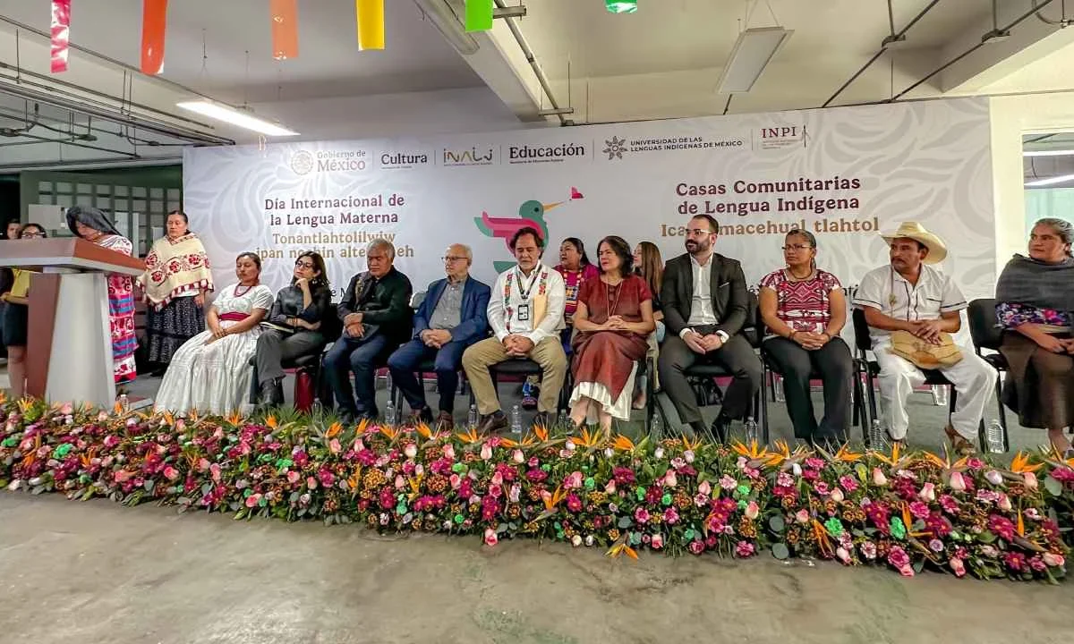 Las Casas Comunitarias de Lengua Indígena serán un espacio comunitario para la documentación, enseñanza, capacitación, promoción y difusión de las lenguas indígenas.