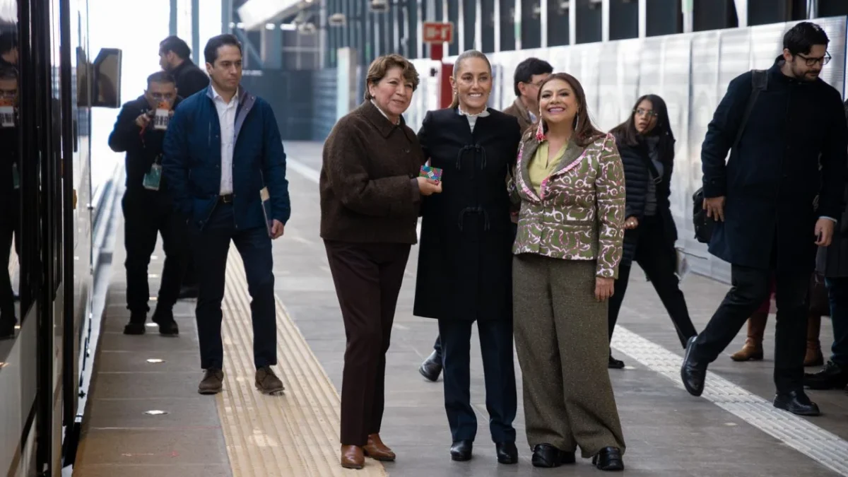 Hace Sheinbaum recorrido en Tren El Insurgente