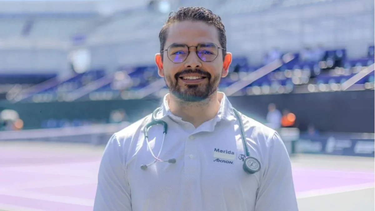 Originario de Guadalajara y especialista en medicina aplicada al deporte, Humberto es uno de los pilares que sostiene el Mérida Open WTA 500.