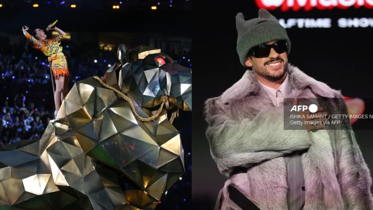Katy Perry le desea suerte a Bad Bunny previo al Super Bowl LX