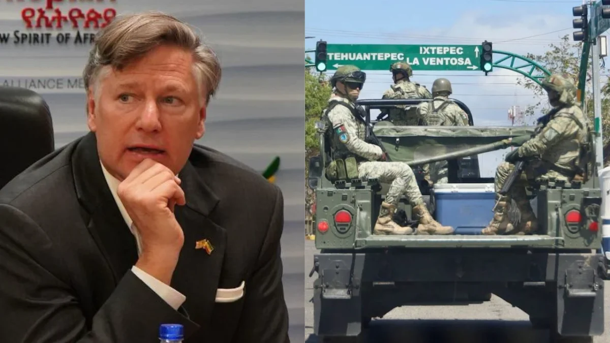 Christopher Landau, subsecretario de Estado de EU, envió sus condolencias a familiares de militares muertos en operativo contra 'El Mencho'.