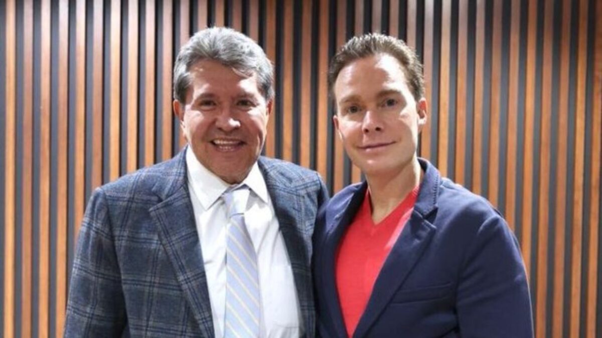 A una semana que envíen reforma electoral, Manuel Velasco se reunió con Monreal para intercambiar puntos de vista sobre agenda legislativa.