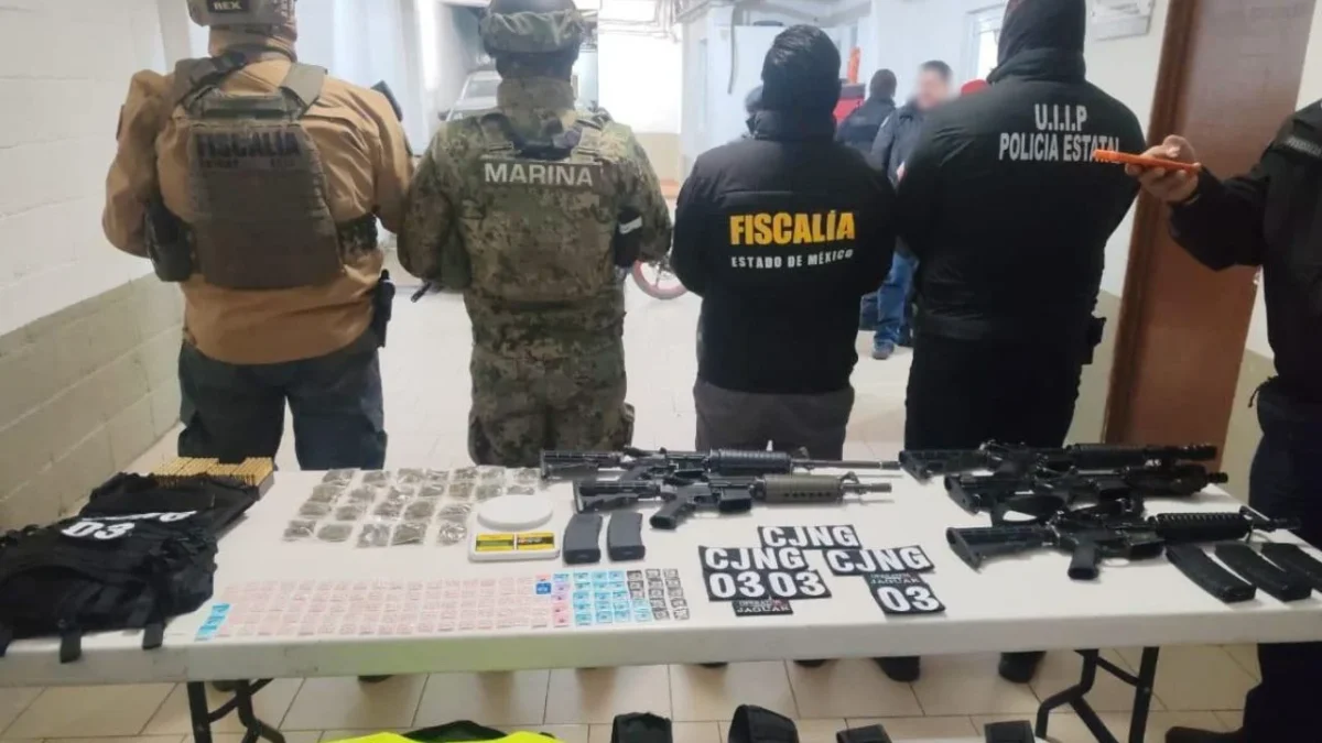 La Matrina a través de la Armada de México informaron sobre la “Operación Sable” en el municipio de Jiquipilco, Estado de México, en coordinación con autoridades ministeriales.