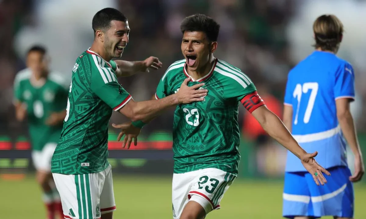 La Selección de México golea a Islandia en partido de preparación rumbo al Mundial 2026.