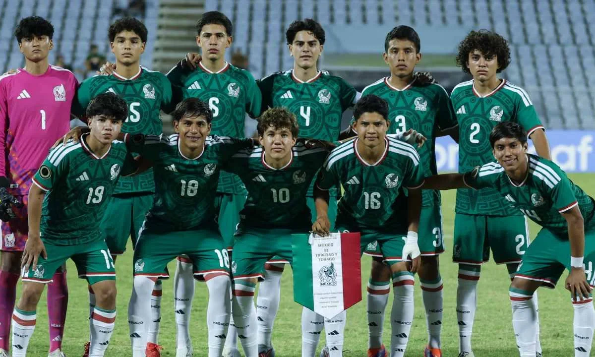La Selección de México venció 2-1 a Trinidad y Tobago, victoria que le valió su pase al próximo Mundial Sub-17 que se jugará este 2026 en Qatar.