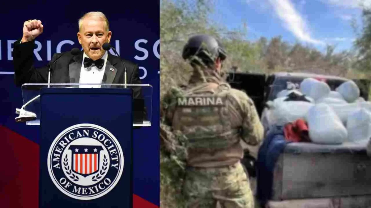 El embajador Ronald Johnson destacó la colaboración de México y EU por un importante golpe contra el narcotráfico.