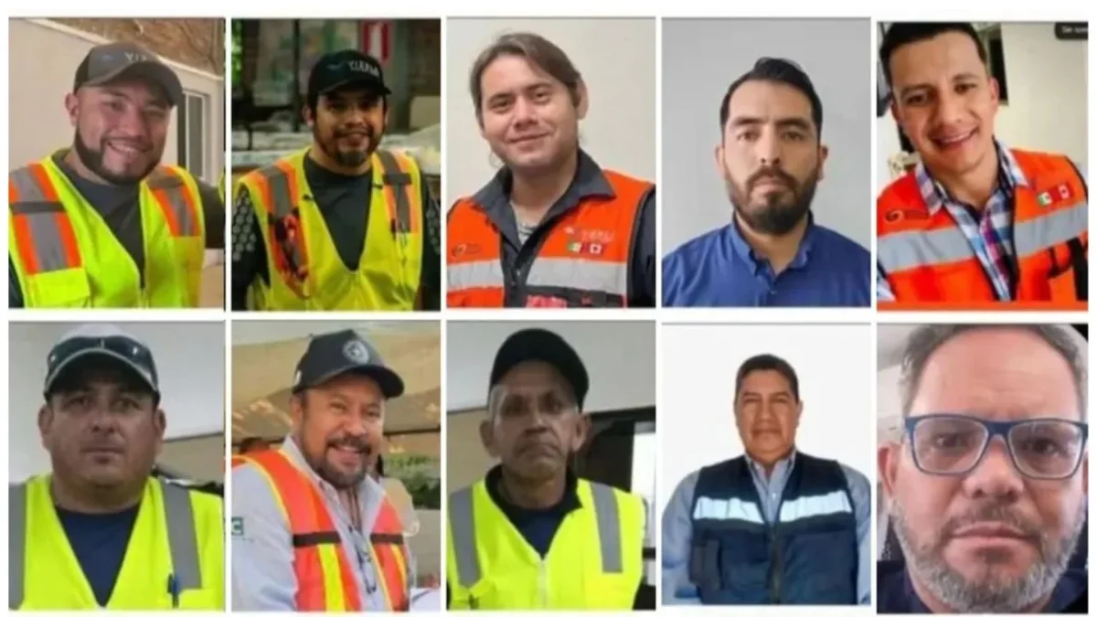 Identifican a cinco de los 10 trabajadores de la minera Vizsla Silver Corp. desaparecidos en el municipio de Concordia, Sinaloa.
