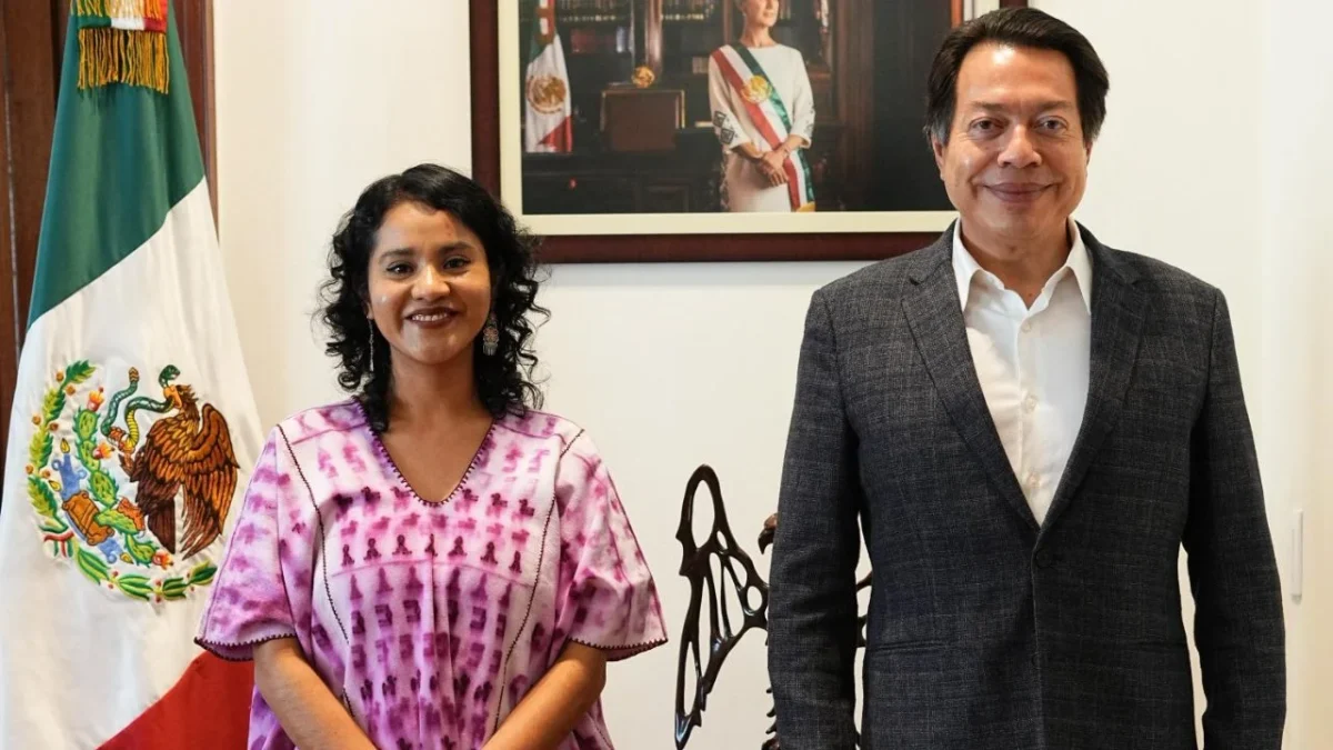 Este lunes se nombró a Nadia López García como nueva titular de la Dirección General de Materiales Educativos en sustitución de Marx Arriaga.