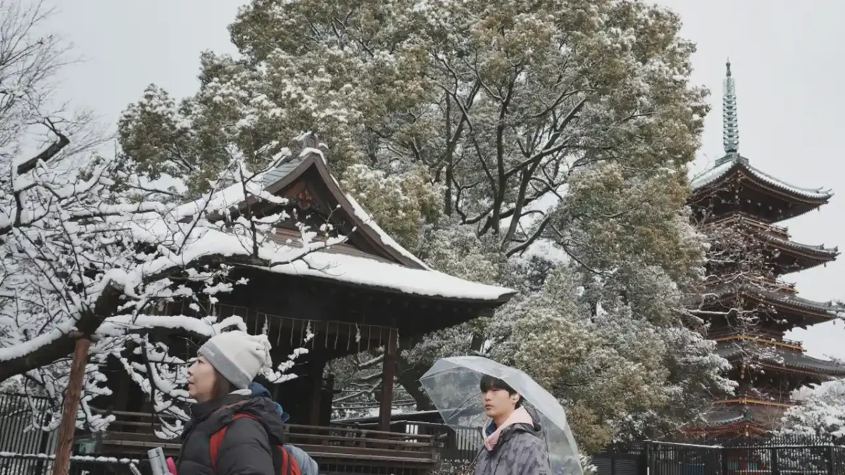 nevadas en Japón