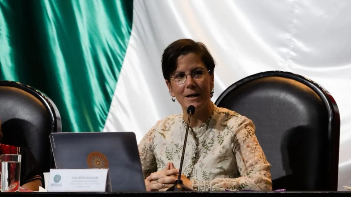 Reem Alsalem, relatora especial de las Naciones Unidas sobre la violencia contra las mujeres y las niñas.