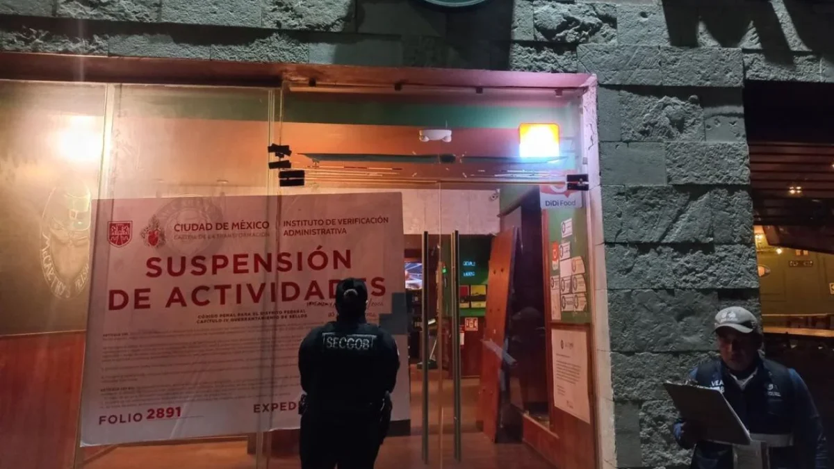 Autoridades capitalinas realizaron inspecciones como parte del operativo “La Noche es de Todos”, que derivó en suspensiones y clausuras de establecimientos en la CDMX.