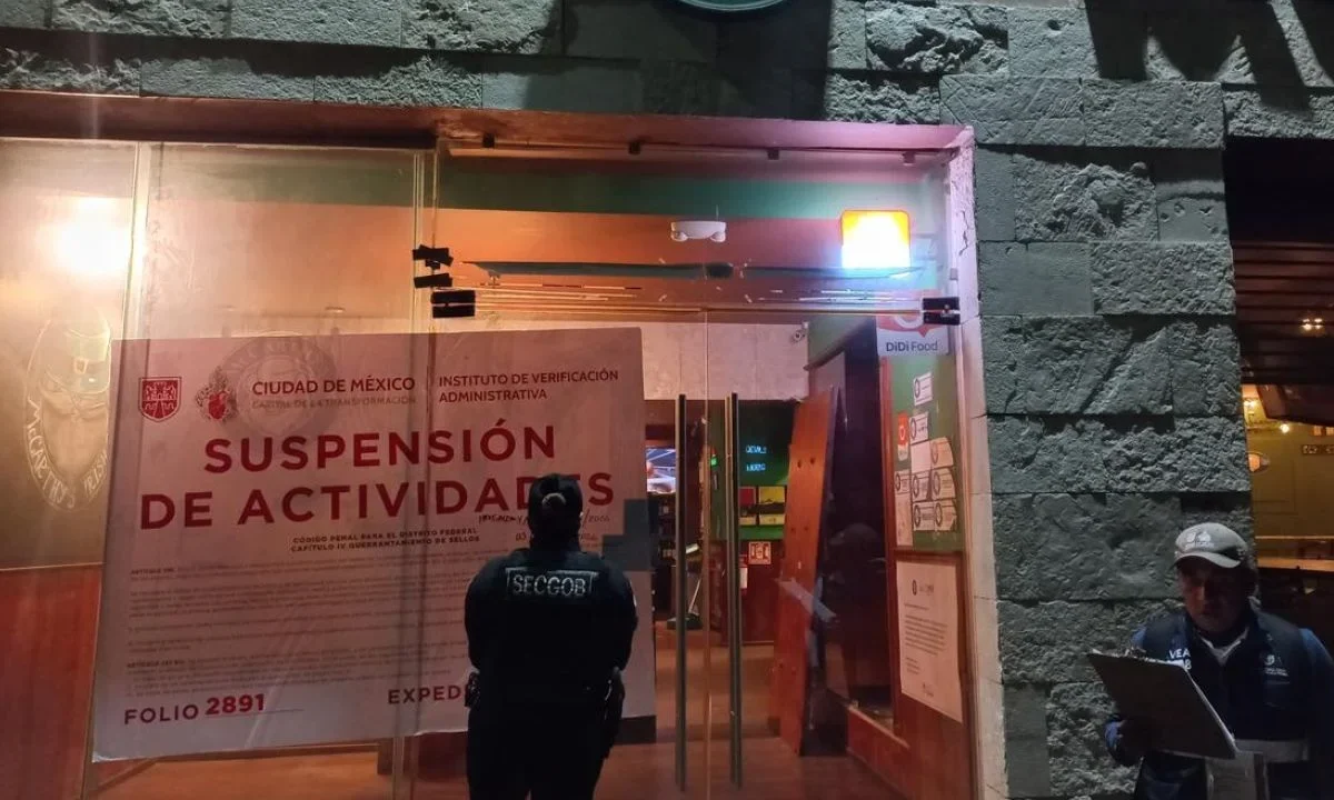 Autoridades capitalinas realizaron inspecciones como parte del operativo “La Noche es de Todos”, que derivó en suspensiones y clausuras de establecimientos en la CDMX.