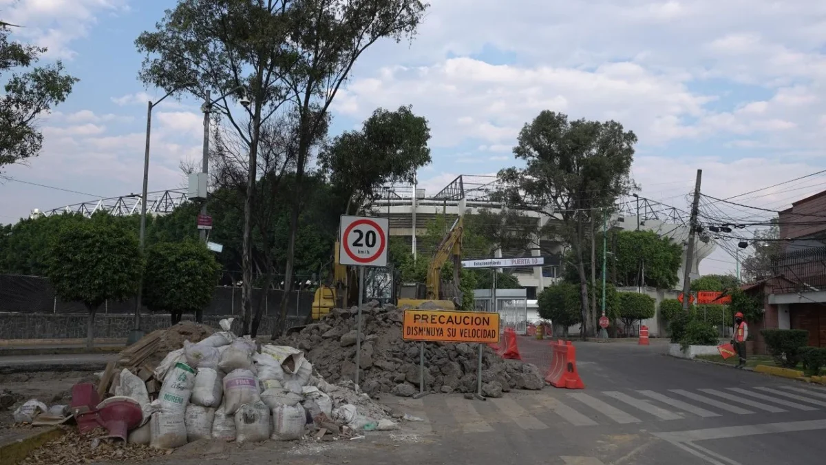 PAN CDMX señala retraso en obras para Mundial 2026