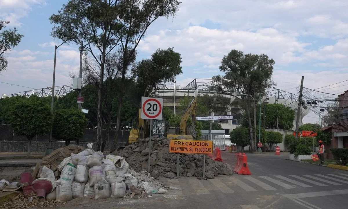 PAN CDMX señala retraso en obras para Mundial 2026