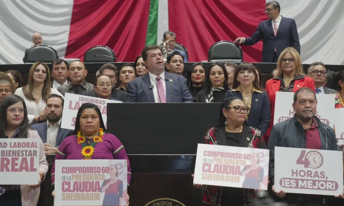 Pedro Haces califica a la reducción de jornada laboral de 40 horas como 'hecho histórico'