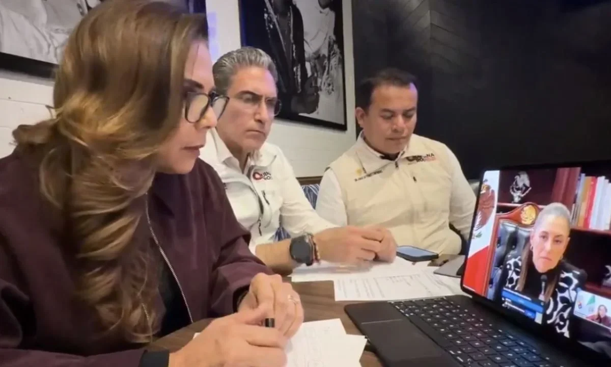 Claudia Sheinbaum se reunió de manera virtual con gobernadores y secretarios de Salud para reforzar la estrategia nacional ante el brote de sarampión en México.