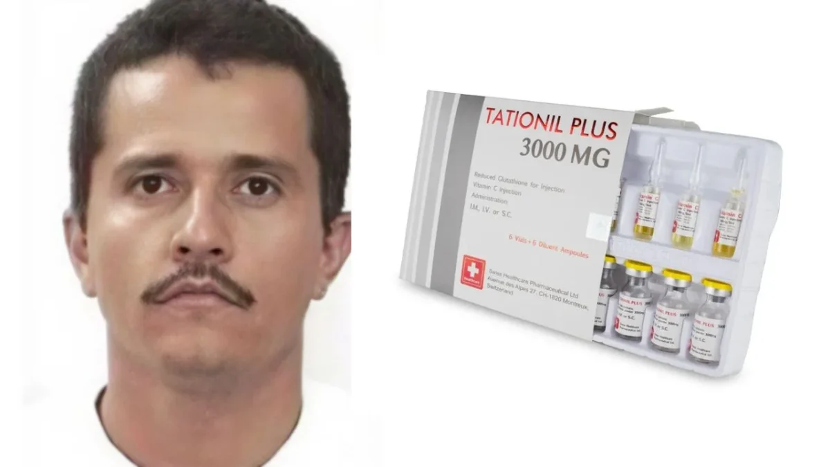 Tras la caída de ‘El Mencho’, hallaron en su cabaña en Tapalpa el fármaco Tationil Plus, entérate para qué enfermedad se aplica.