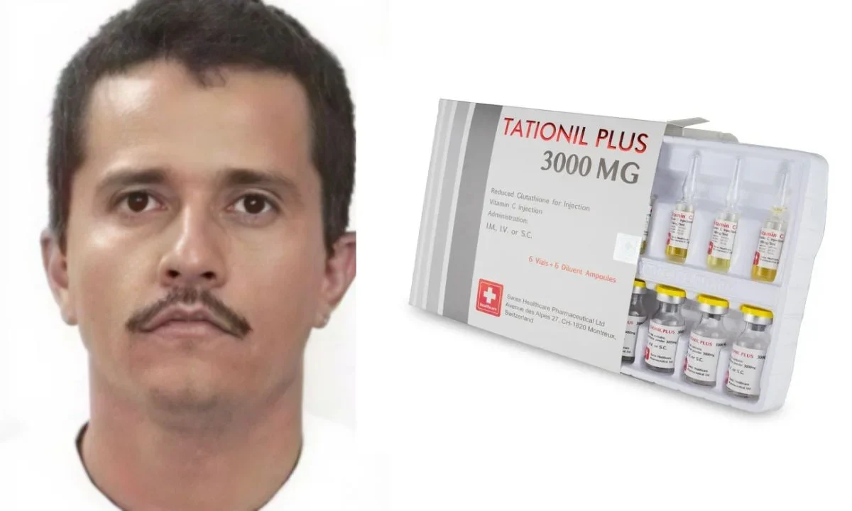 Tras la caída de ‘El Mencho’, hallaron en su cabaña en Tapalpa el fármaco Tationil Plus, entérate para qué enfermedad se aplica.