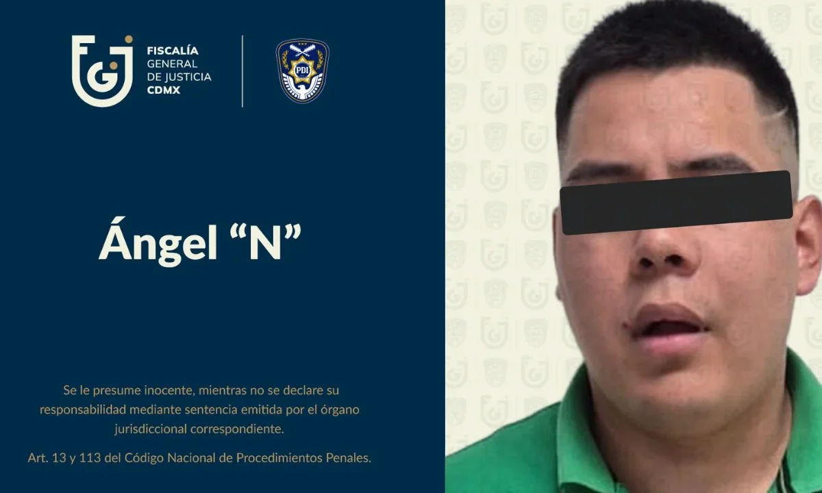 Ángel “N”, alias “El Niño de la Unión”, fue localizado por la Policía de Investigación en la alcaldía Venustiano Carranza y trasladado al Reclusorio Varonil Santa Martha Acatitla.